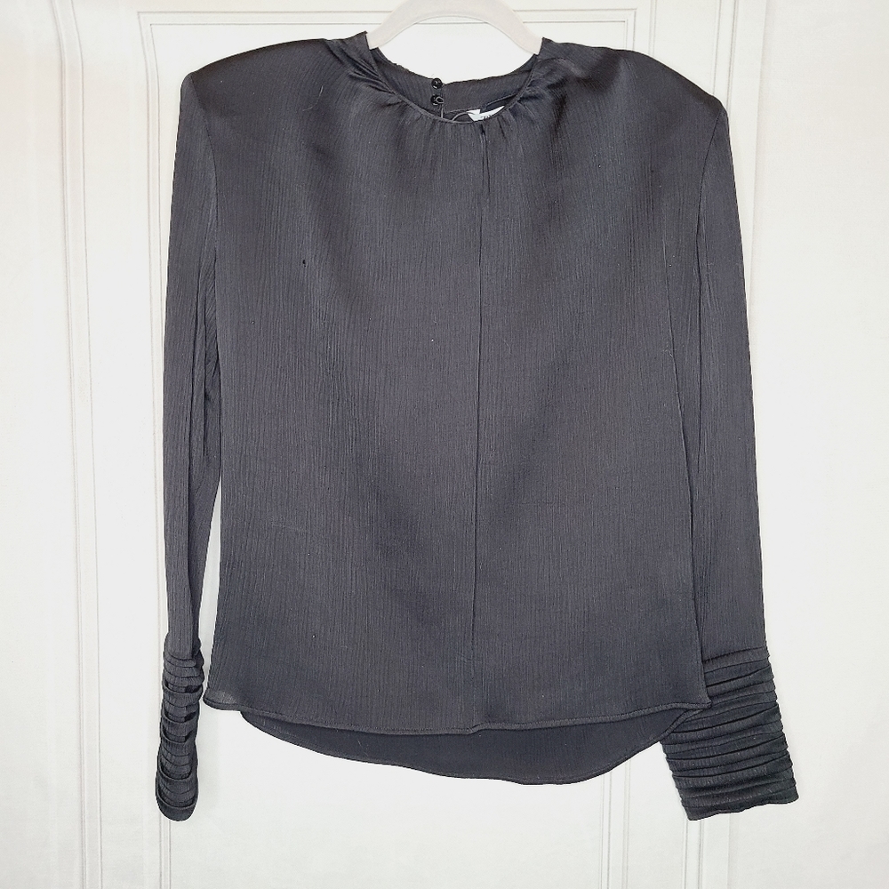 Zara Pleated Blouse